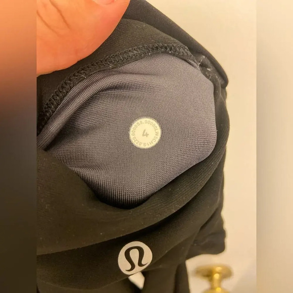 Lululemon Mapped Out High Rise Tight Camo Black Gray Size 4 - Picture 8 of 8